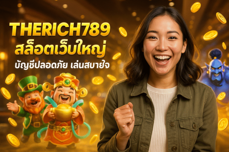 THERICH789 สล็อตเว็บใหญ่ บัญชีปลอดภัย เล่นสบายใจ