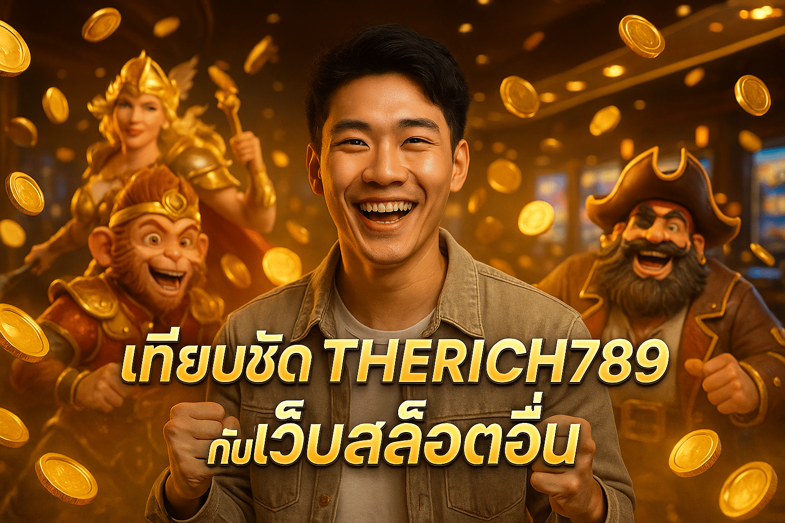 เทียบชัด THERICH789 กับเว็บสล็อตอื่น