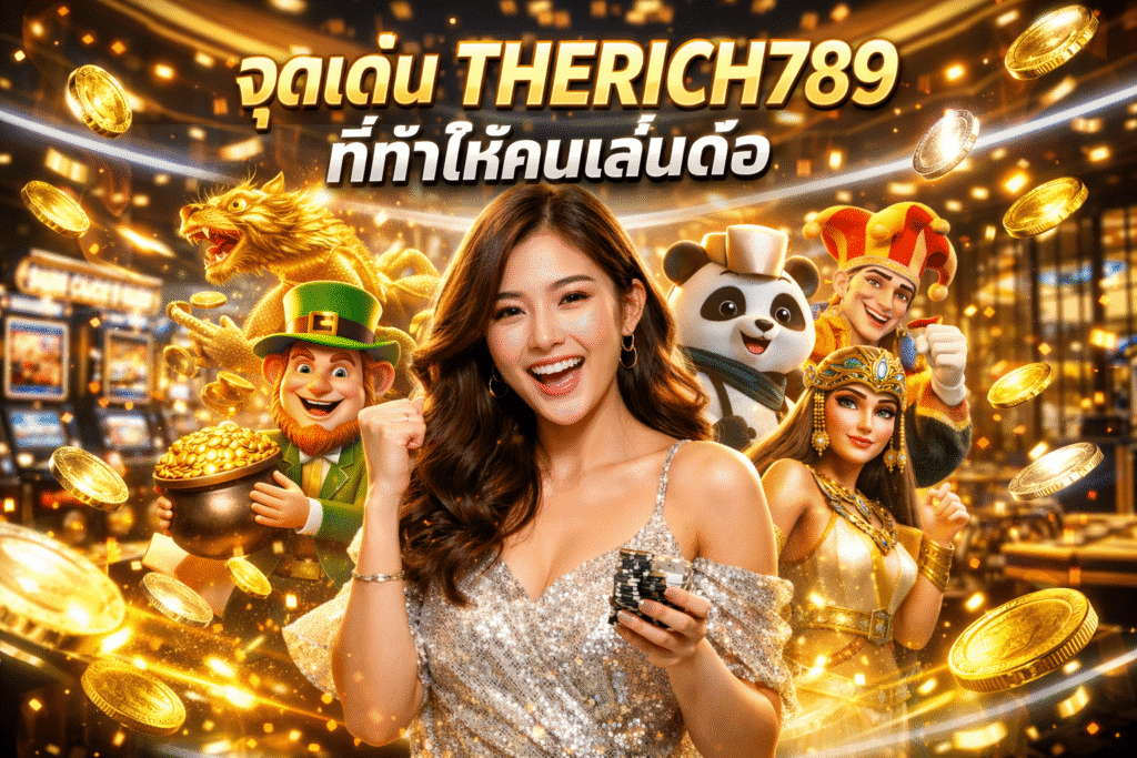 จุดเด่น THERICH789 ที่ทำให้คนเล่นต่อ